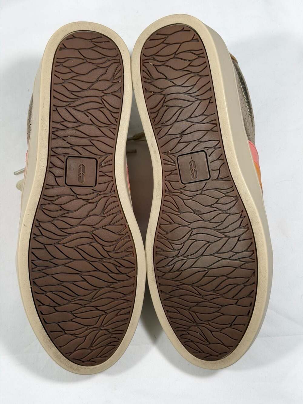 Revitalign Belmont Metallic Rose Gold Stripe Orthotic Sneakers Size 8 - Picture 5 of 7